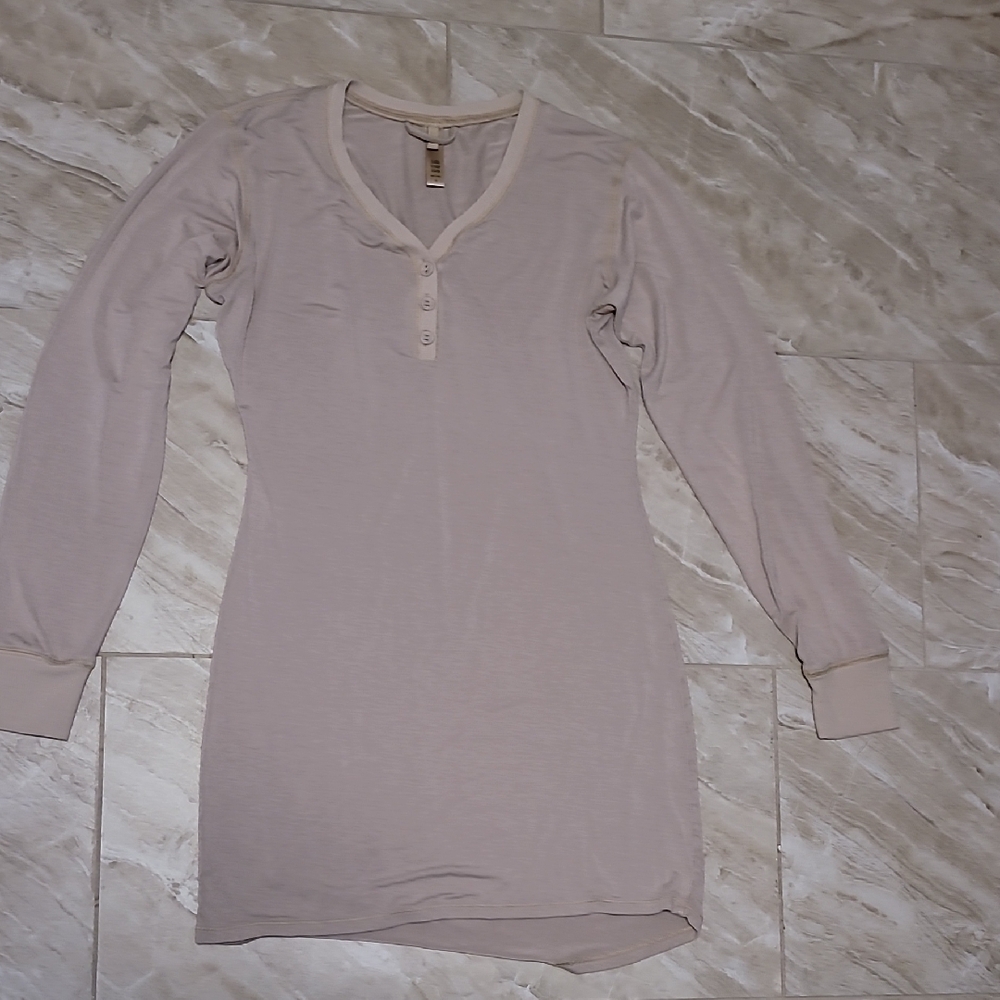 3 For $20 SKIMS Cream Long Sleeve Chemise
